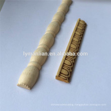 Europe design white wood mouldings embossed beedings